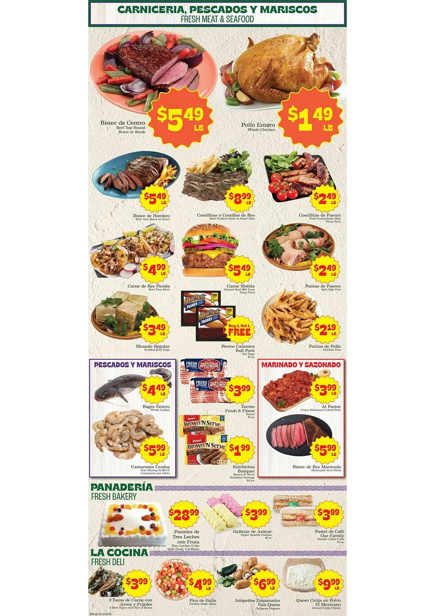 Catálogo de Supermercado Nuestra Familia Weekly Ad 10 de agosto al 16 de agosto 2025 - Página 2