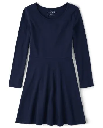 Vestido de patinadora para niñas - tidal