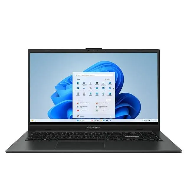 ASUS Vivobook Go 15.6” Laptop, Intel i3-N305, 8GB, 128GB UFS, Win 11 Home in S mode, Black, E1504GA-WB31