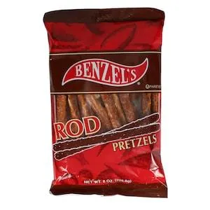 Benzel's Pretzel Rods, 8 oz. Bags