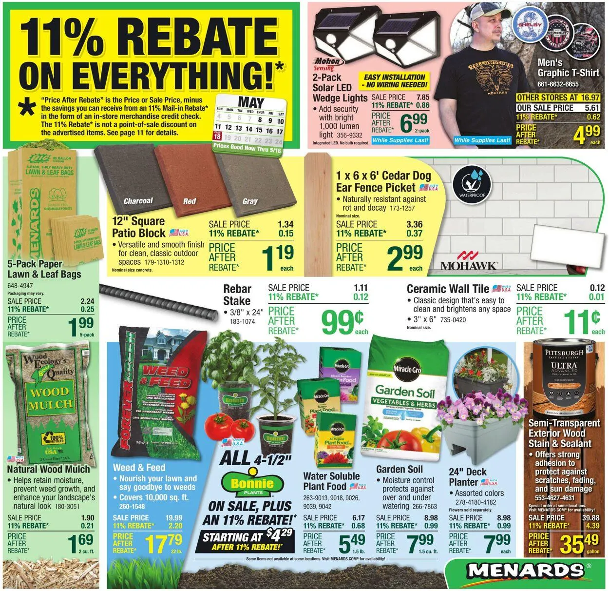 Catálogo de Menards Current weekly ad 7 de mayo al 18 de mayo 2025 - Página 1