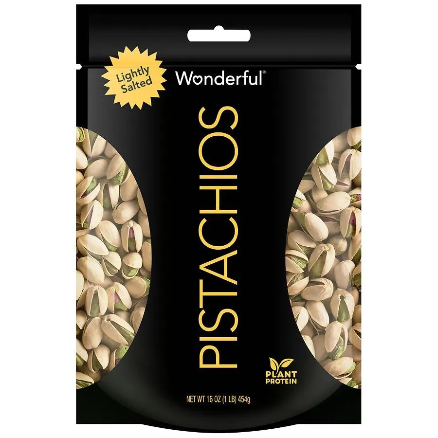 Wonderful In-Shell Pistachios Roasted & Lightly Salted, 16.0 oz