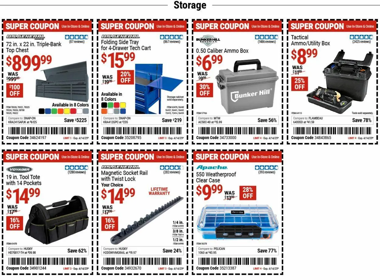 Catálogo de Harbor Freight Current weekly ad 7 de abril al 16 de abril 2025 - Página 11