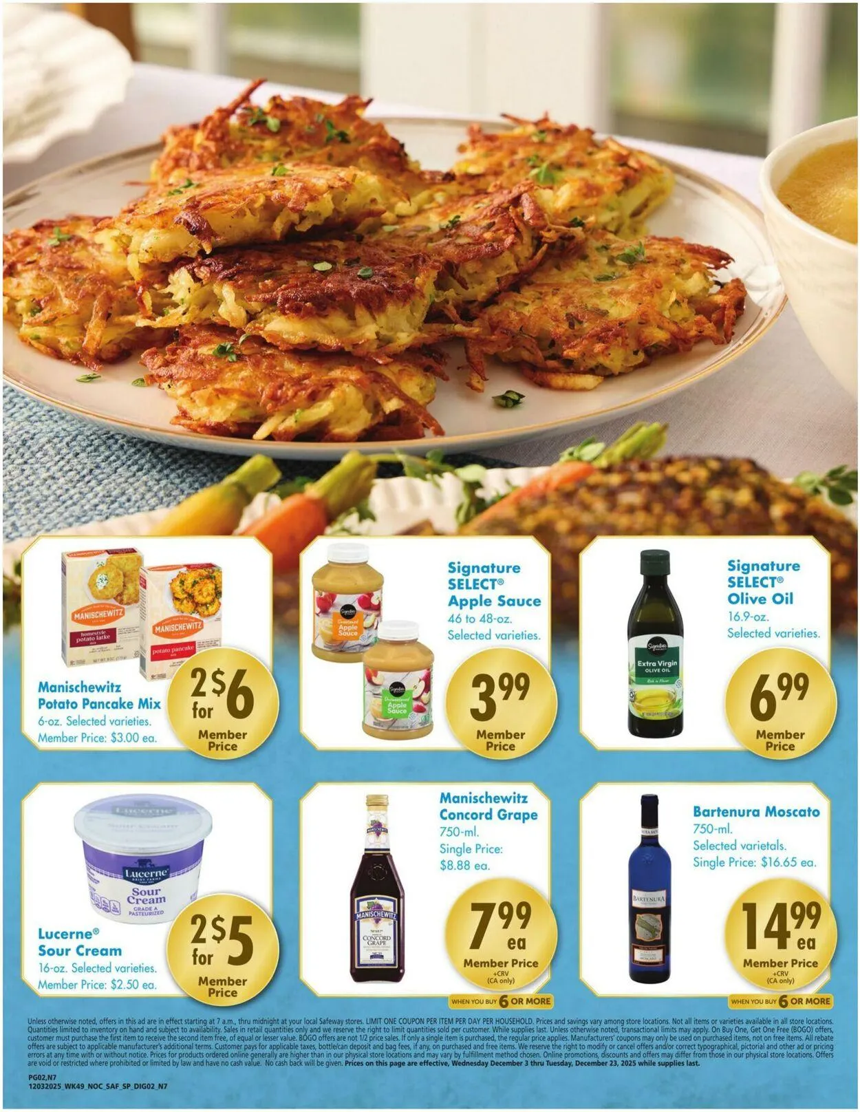 Catálogo de Safeway Current weekly ad 3 de diciembre al 23 de diciembre 2025 - Página 2