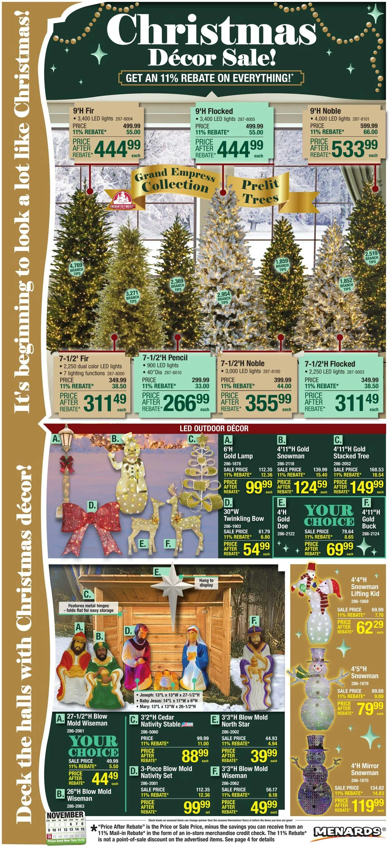 Catálogo de Menards Current weekly ad 5 de noviembre al 16 de noviembre 2025 - Página 1