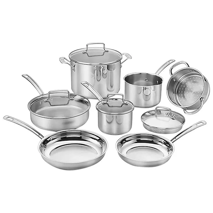 Cuisinart Chef's Classic Pro Juego de Cocina en Acero Inoxidable de 11 Piezas