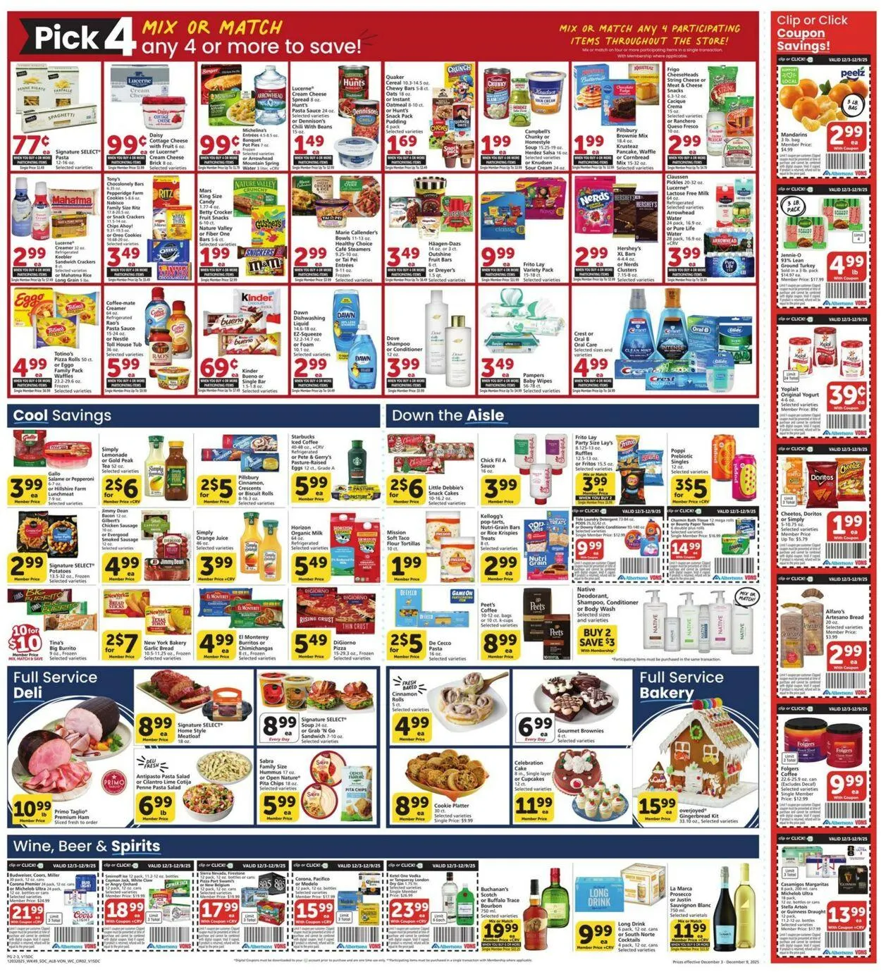 Catálogo de Vons Current weekly ad 3 de diciembre al 9 de diciembre 2025 - Página 2