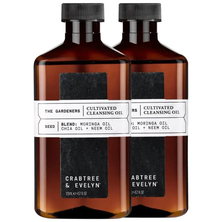 Paquete de 2: Crabtree & Evelyn The Gardeners Aceite Limpiador Cultivado