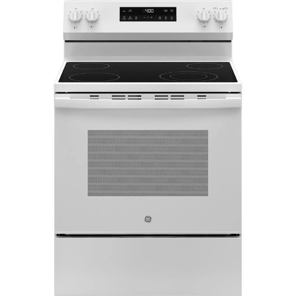 GE Appliances GRF400SVWW 30" Free-Standing Electric Range - White