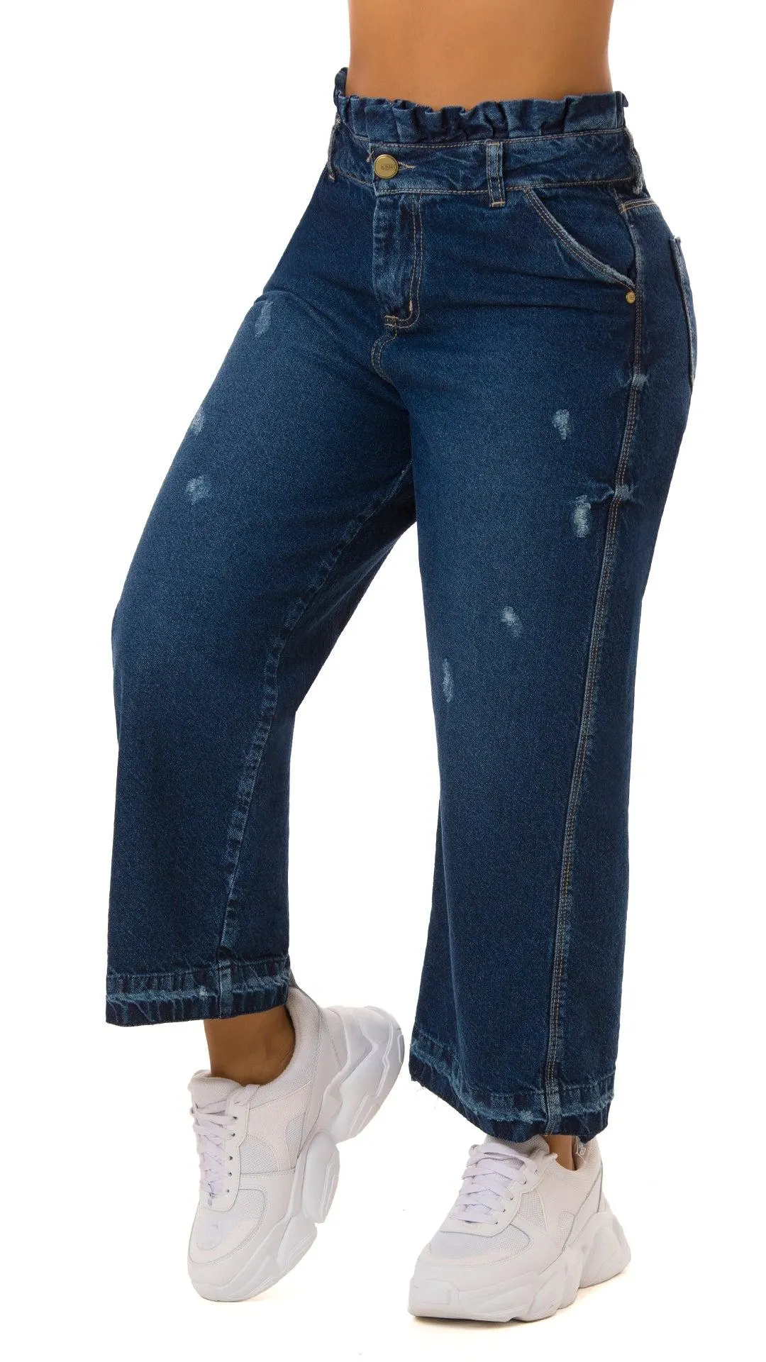 Maleah Capris Levantacola Pretina Delgada 71134CAPD-B