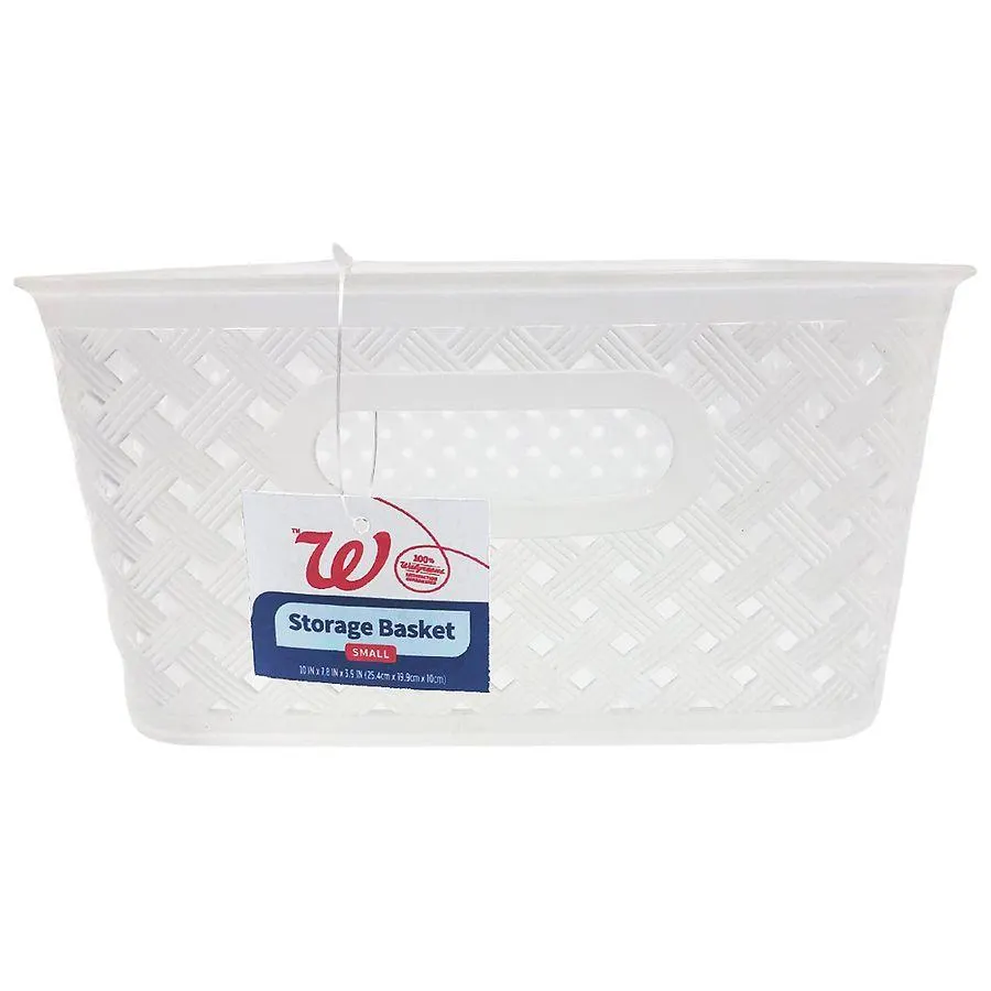 Walgreens Storage Basket Small, 1.0 EA