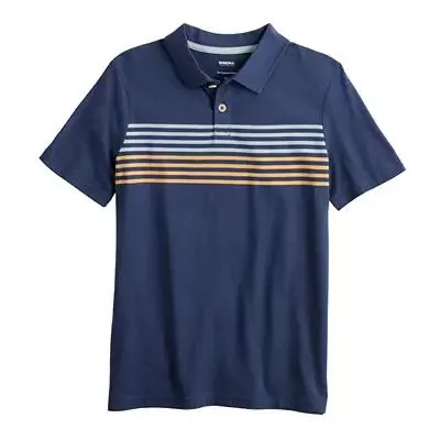 Boys 8-20 Sonoma Goods For Life® Striped Supersoft Polo in Regular & Husky