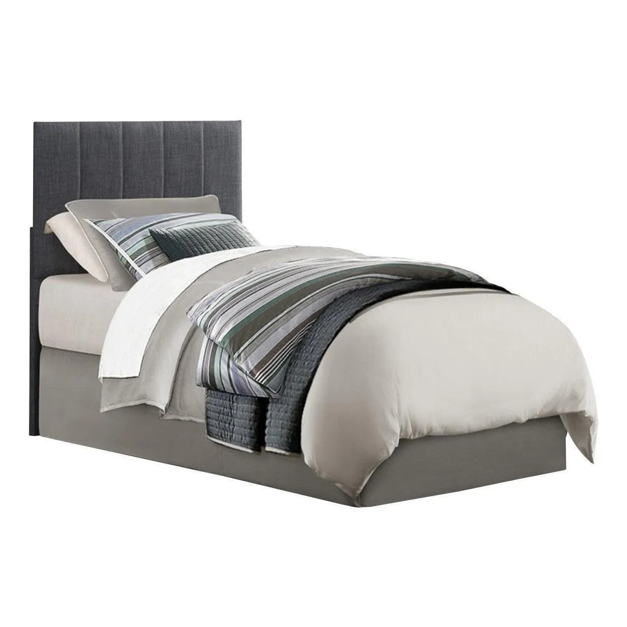 Solo cabecero gemelo, tela