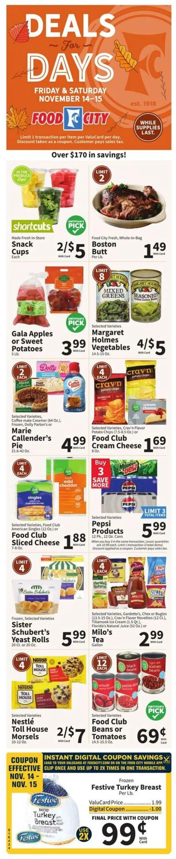 Food City Current weekly ad - 1