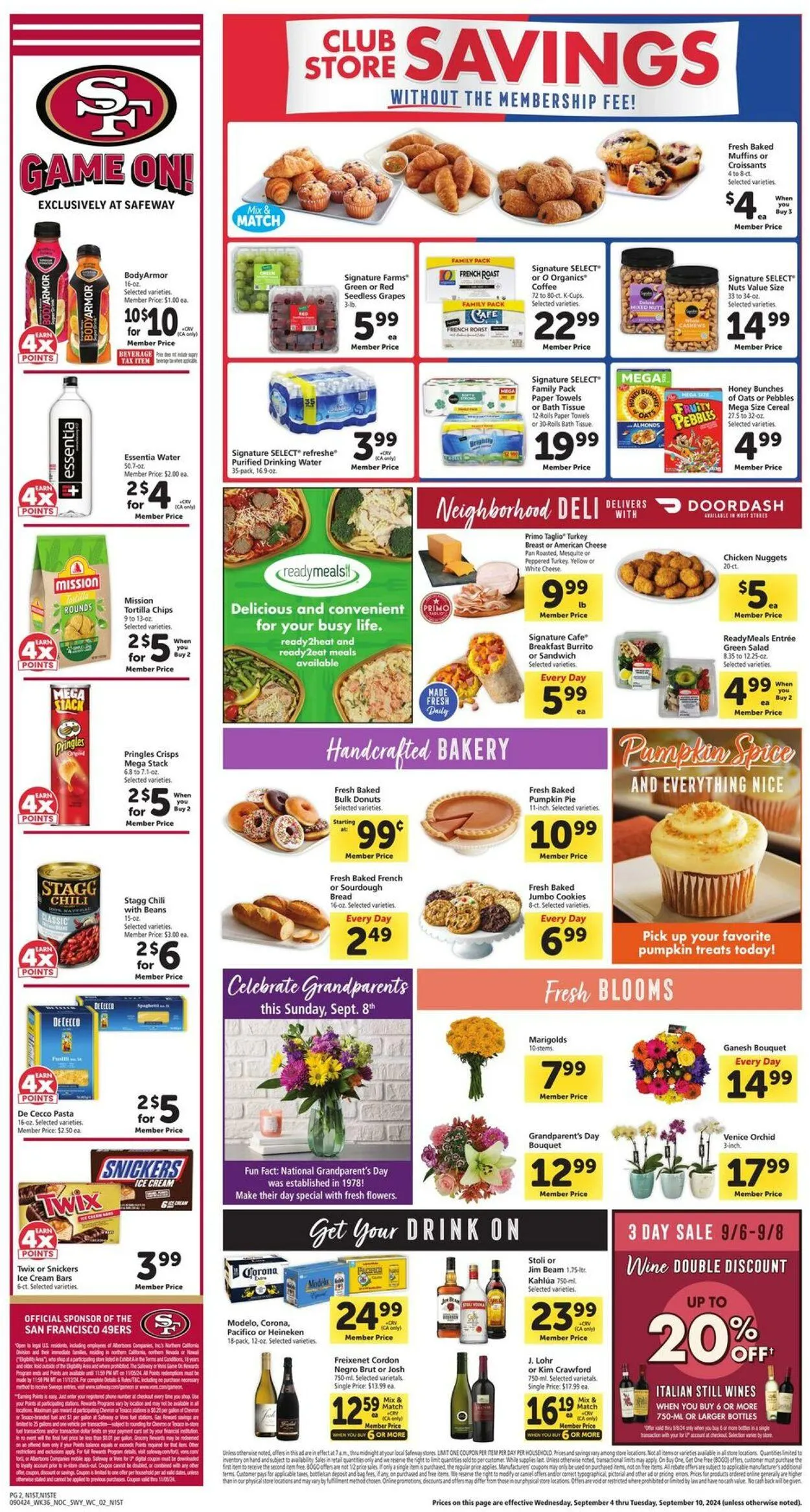 Catálogo de Safeway Current weekly ad 4 de septiembre al 10 de septiembre 2024 - Página 2