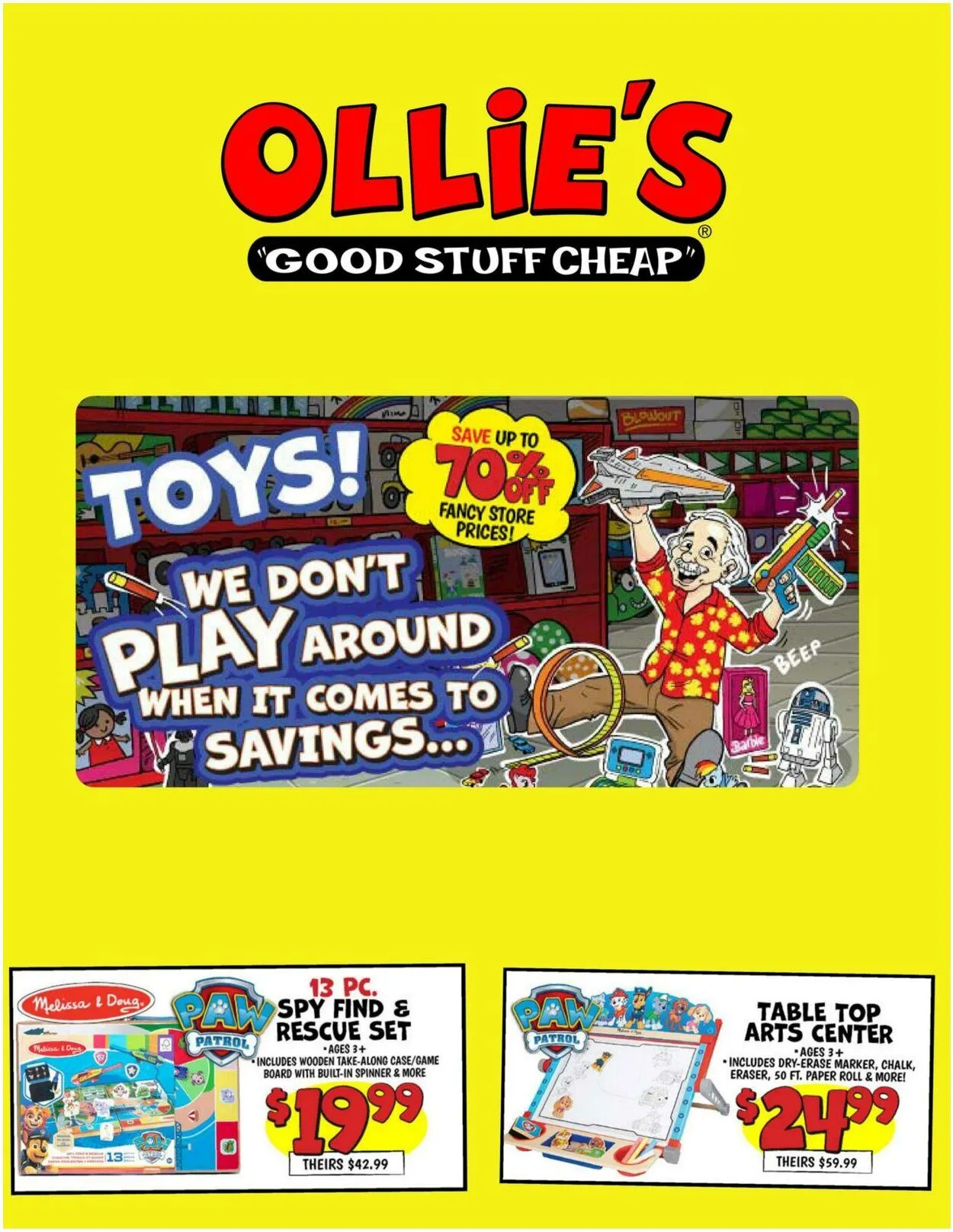 Catálogo de Ollie's - Kansas Current weekly ad 13 de diciembre al 18 de diciembre 2025 - Página 1