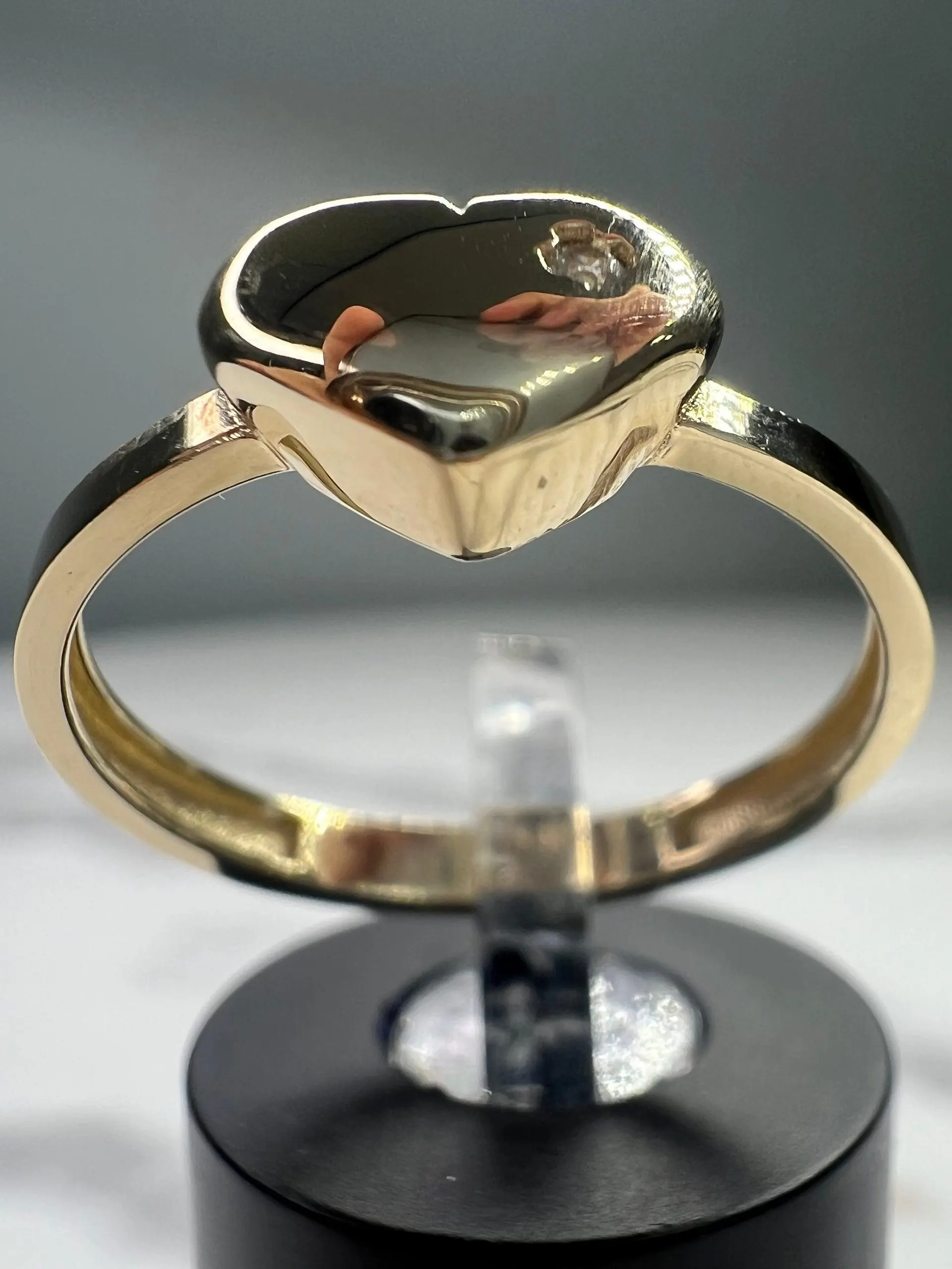 14K Heart Ring
