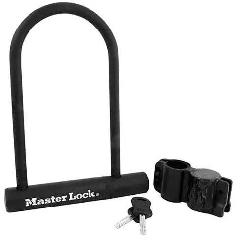 Master Lock 8170D 8 in. H X 6-1/8 in. W Steel Double Locking U-Lock