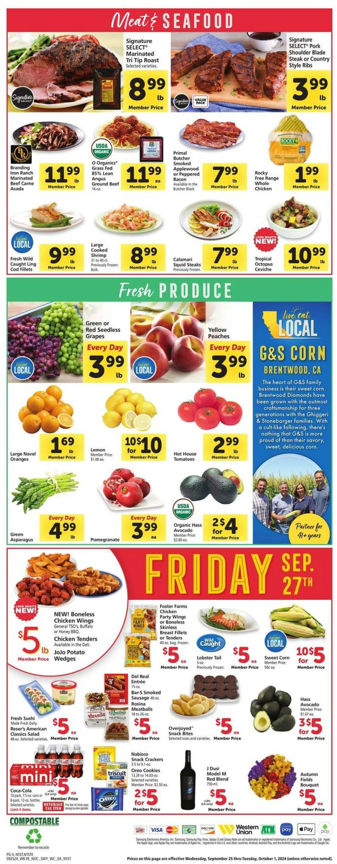 Catálogo de Safeway Current weekly ad 25 de septiembre al 1 de octubre 2024 - Página 4