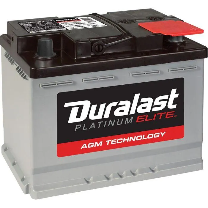 Duralast Platinum Elite AGM Battery 47 BCI Group Size 680 CCA H5-AGMEL