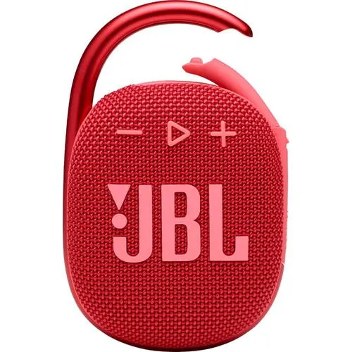 Clip 4 Waterproof Portable Bluetooth Speaker - Red