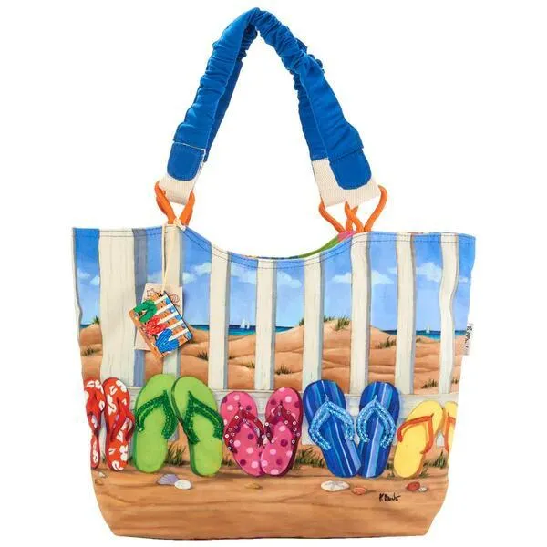 Sun ’N’ Sand Flip Flop Scoop Tote