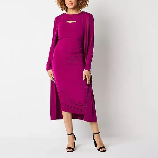 Bold Elements Midi Jacket Dress