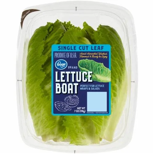 Kroger® Washed and Trimmed Single Leaf Lettuce Boats
