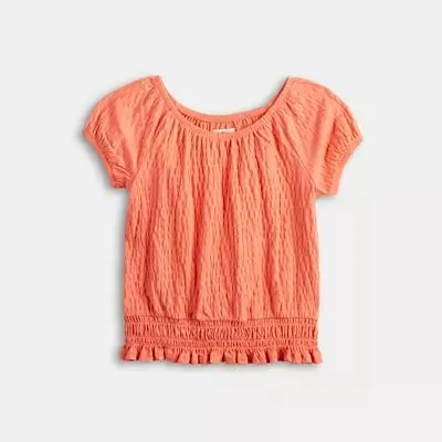 Girls 6-20 SO® Bubble Top