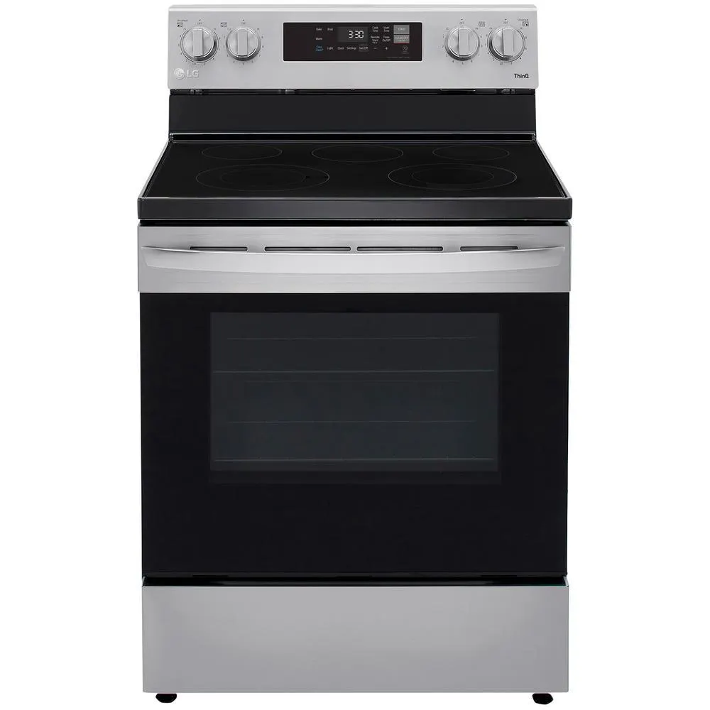 LG LREL6321S 6.3 cu. ft. Electric Single Oven Range with EasyClean® – Stainless Steel
