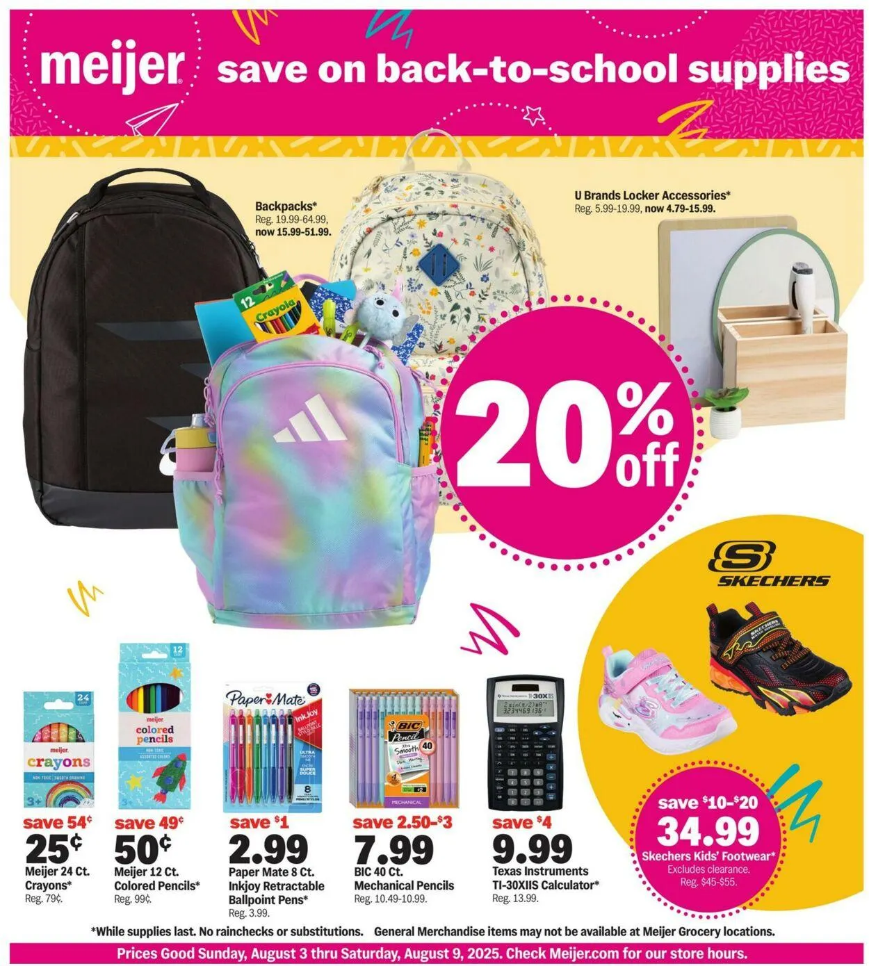 Catálogo de Meijer Current weekly ad 27 de julio al 9 de agosto 2025 - Página 1