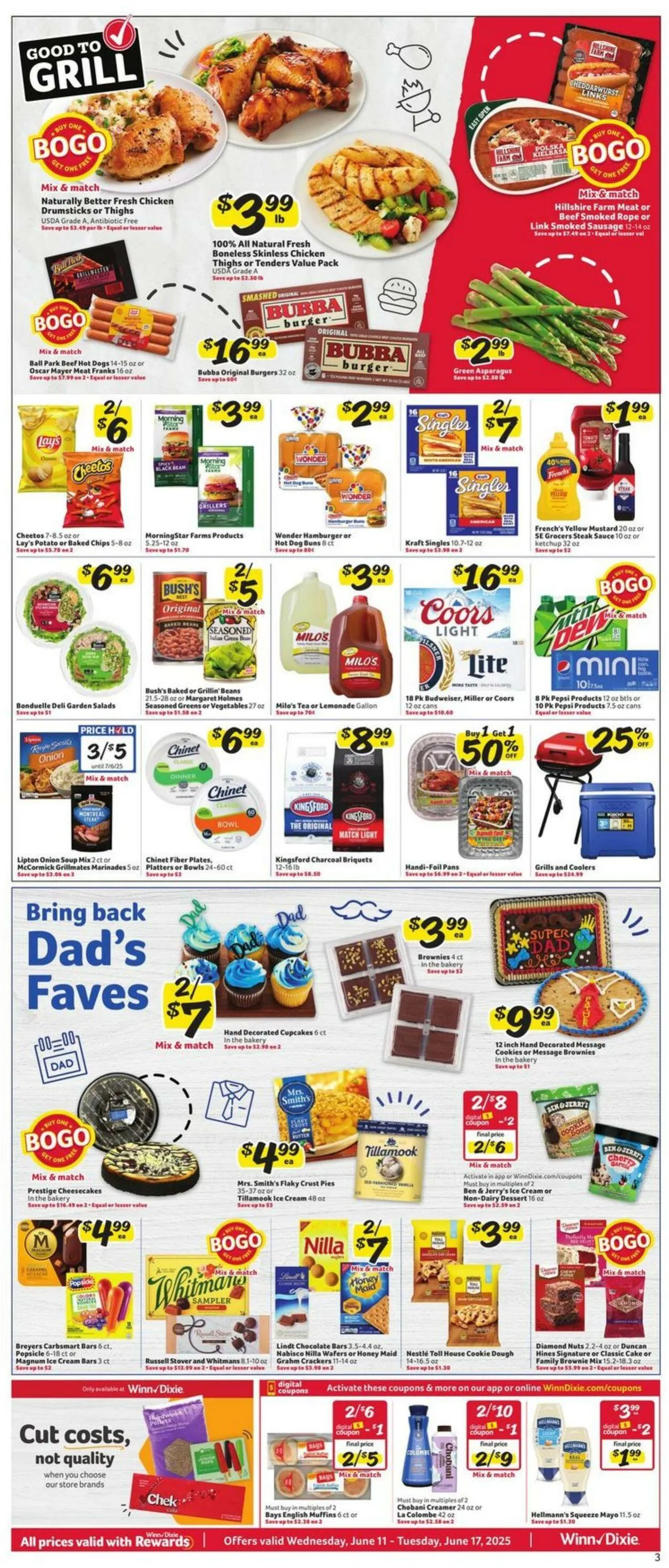 Catálogo de Winn Dixie Current weekly ad 11 de junio al 17 de junio 2025 - Página 3