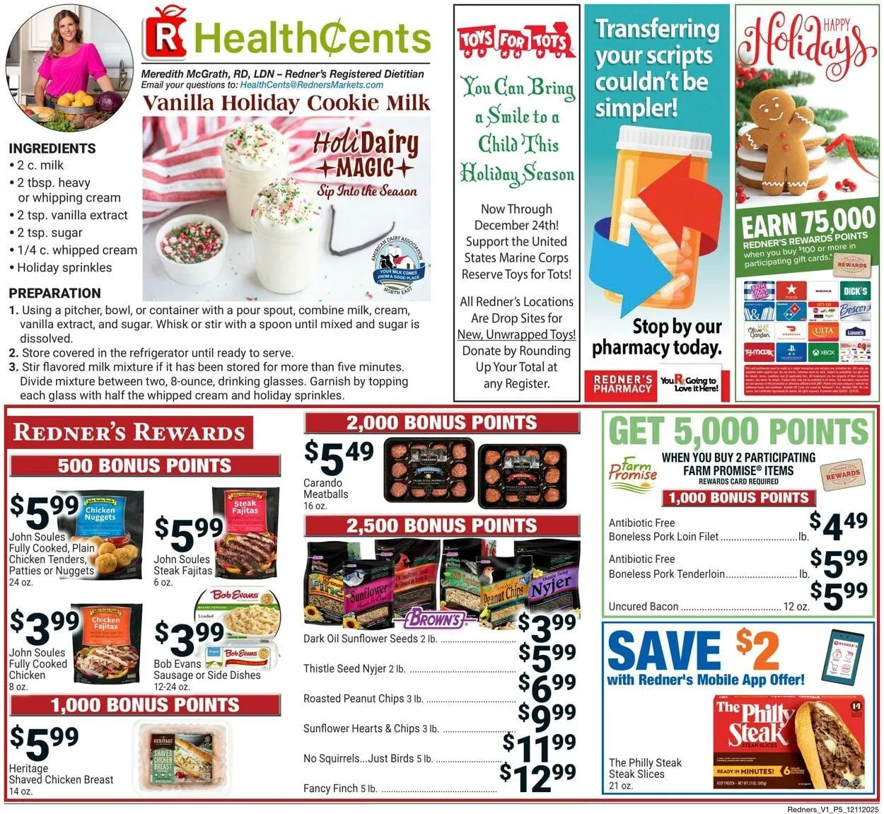 Catálogo de Redner’s Warehouse Market Current weekly ad 11 de diciembre al 17 de diciembre 2025 - Página 5
