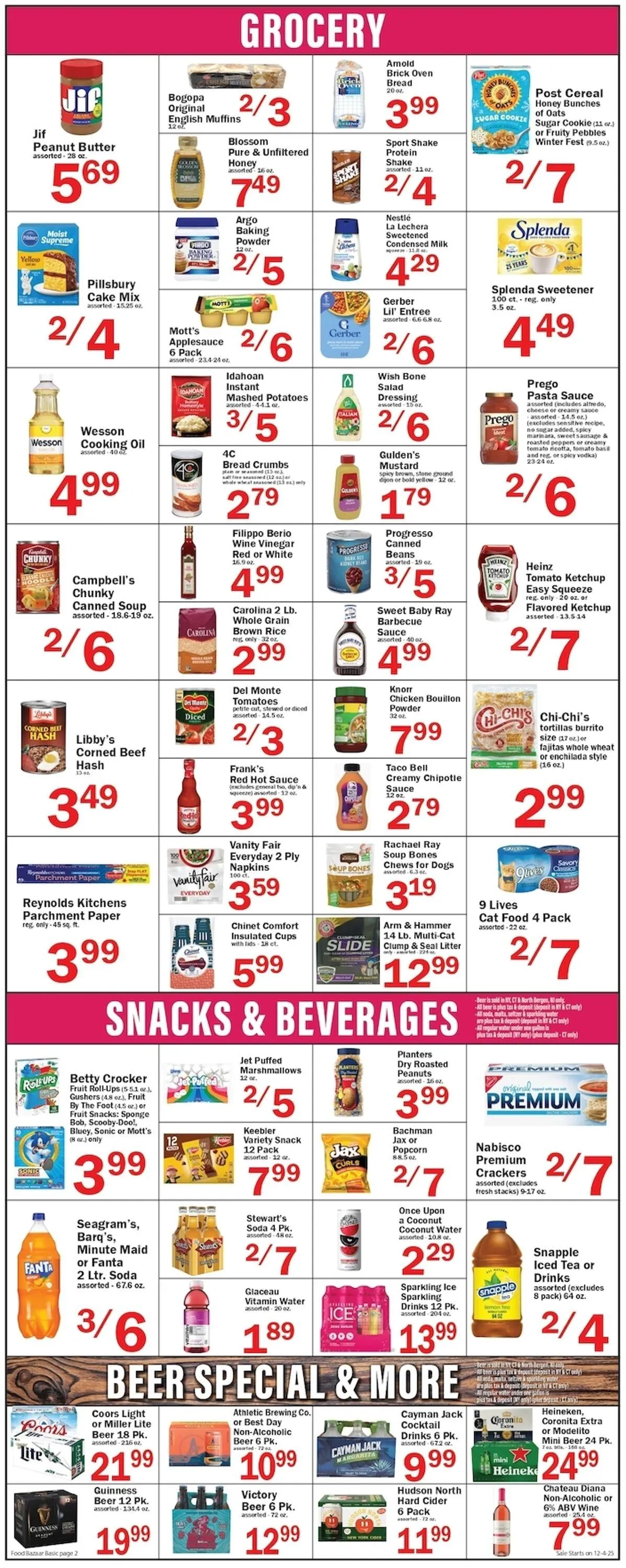 Catálogo de Food Bazaar Current weekly ad 4 de diciembre al 10 de diciembre 2025 - Página 2
