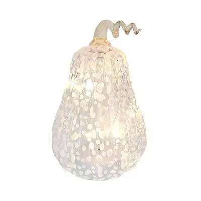 Celebrate Together™ Glass Gourd Fall White Table Decor