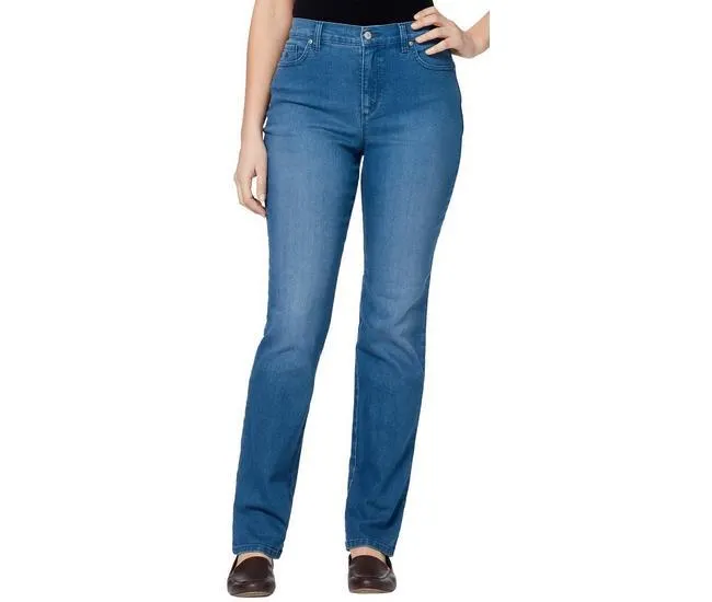 Womens Tapered Leg Amanda Short Jeans