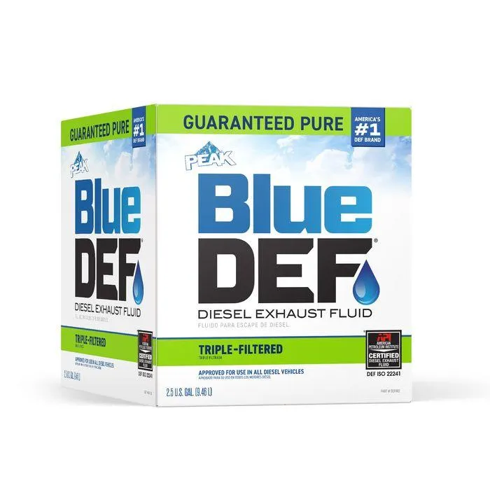 BlueDEF Diesel Exhaust Fluid 2.5 Gallon