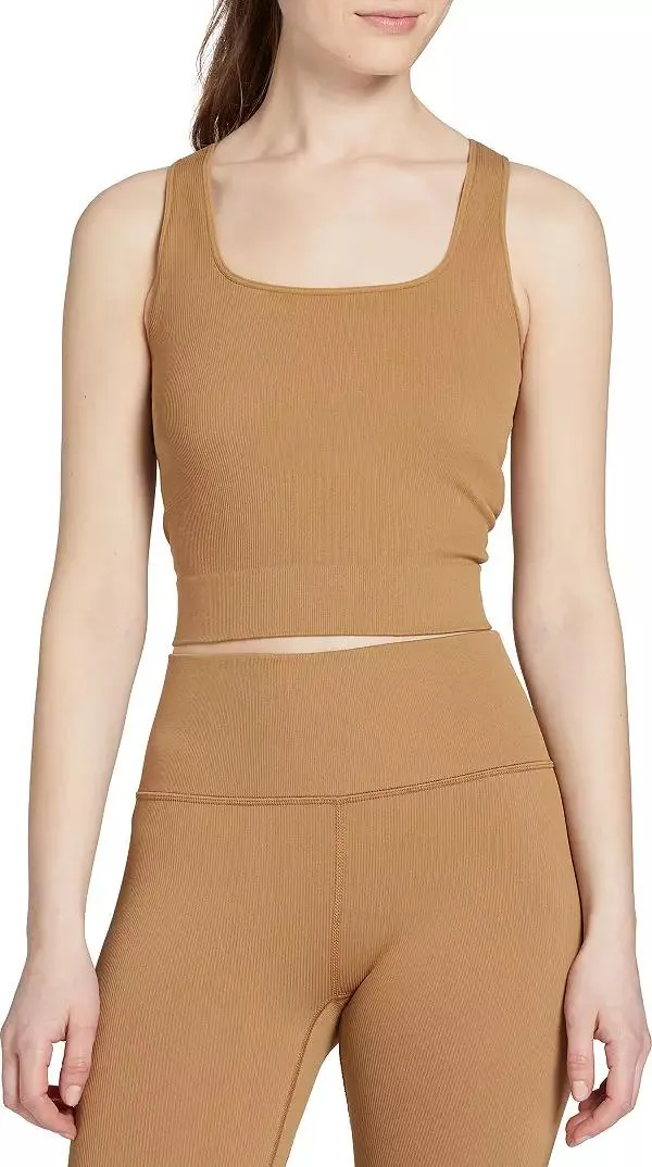 DSG Women's Momentum Seamless Cropped Tank Top