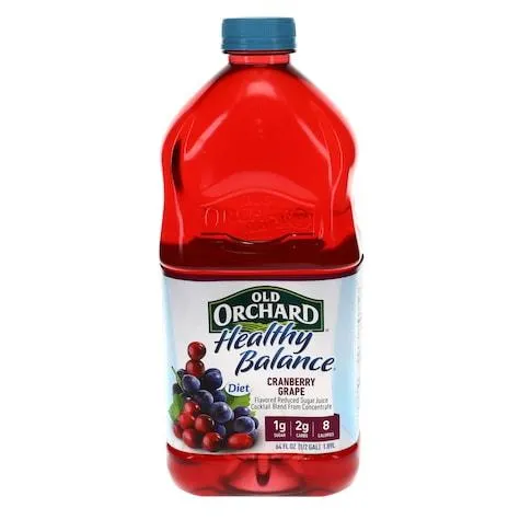 Old Orchard Healthy Balance Diet Cranberry Grape Juice, 64-oz.