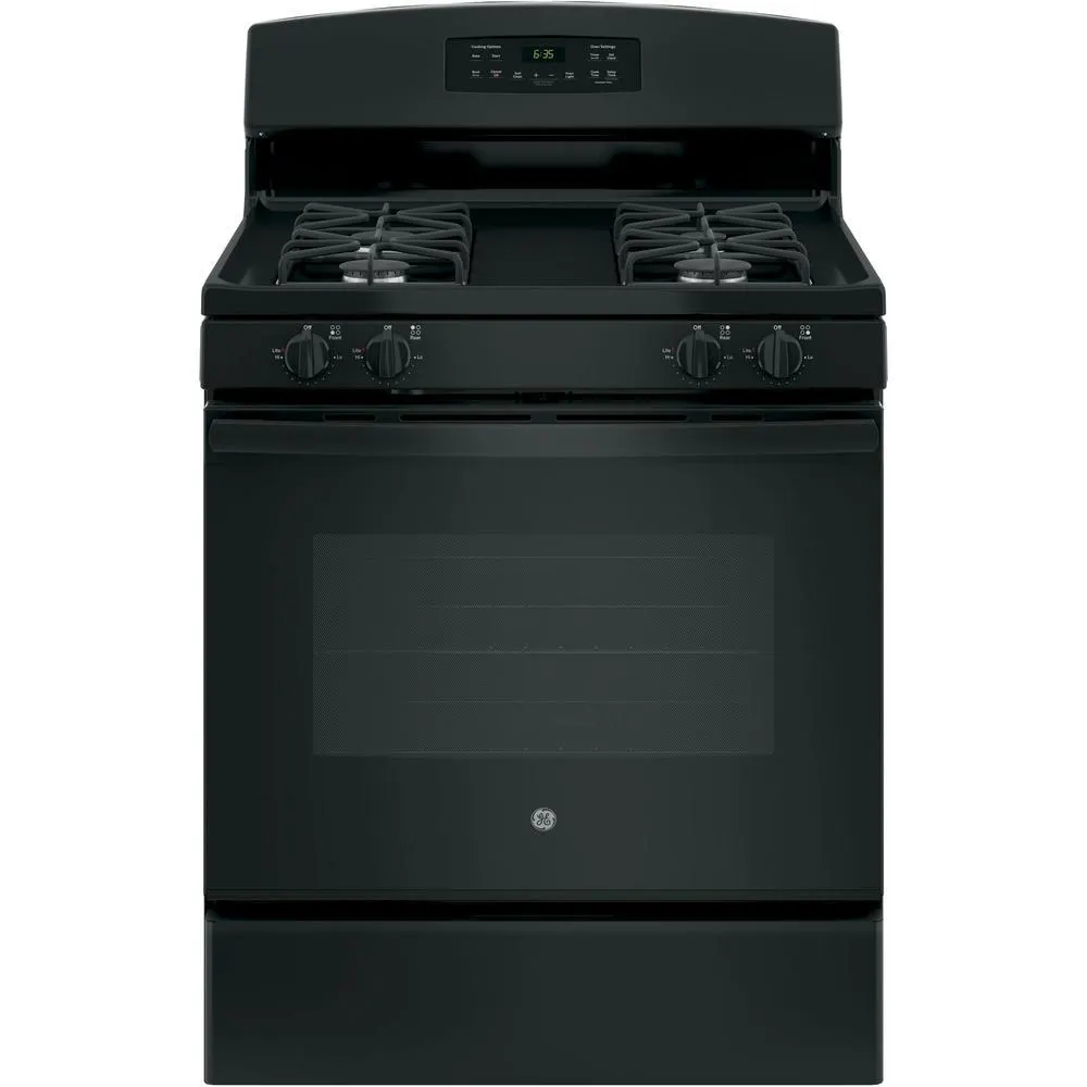 GE Appliances JGB635DEKBB 30" Freestanding Gas Range - Black