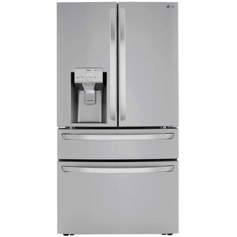LG LRMXS3006S 29.5 cu. ft. Super-Capacity 4-Door Refrigerator with Craft Ice™ – PrintProof™ Stainless Steel