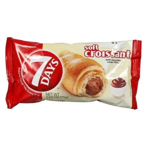 7 Days Soft Croissants, 2.65-oz. Packs