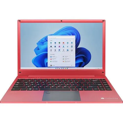 14.1" Ultra Slim Notebook FHD 8GB/256GB SSD Windows 11 Home - Red