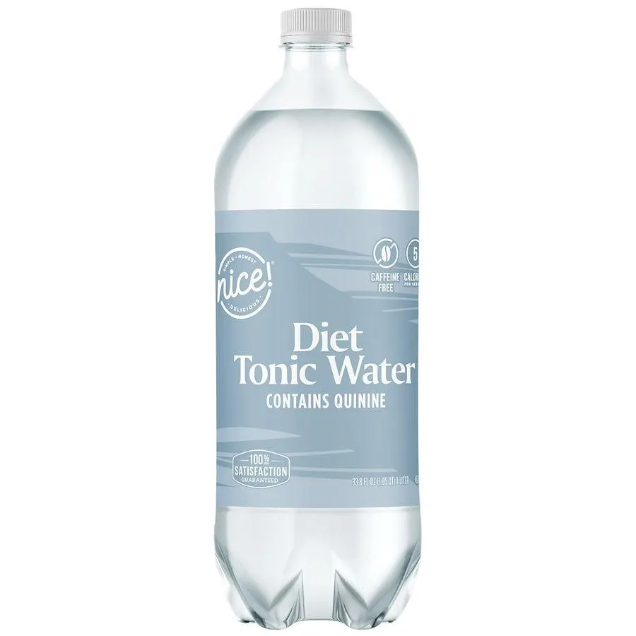 Nice! Diet Tonic Water, 33.8 fl oz