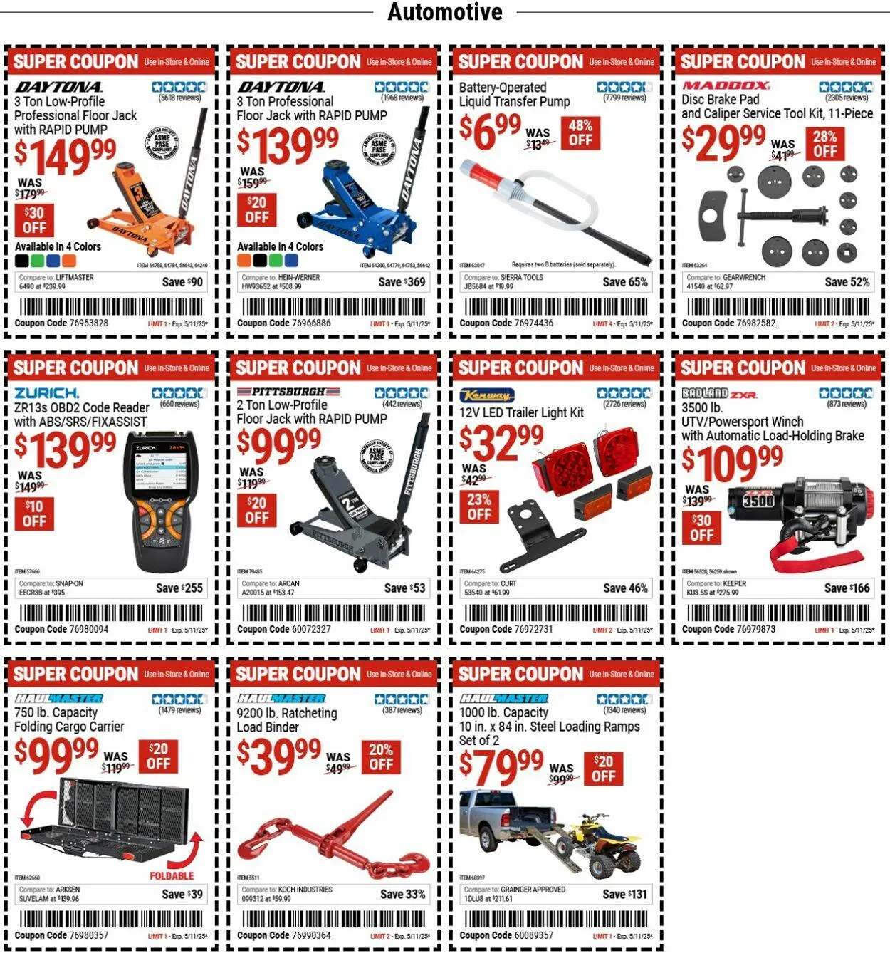 Catálogo de Harbor Freight Current weekly ad 5 de mayo al 14 de mayo 2025 - Página 2