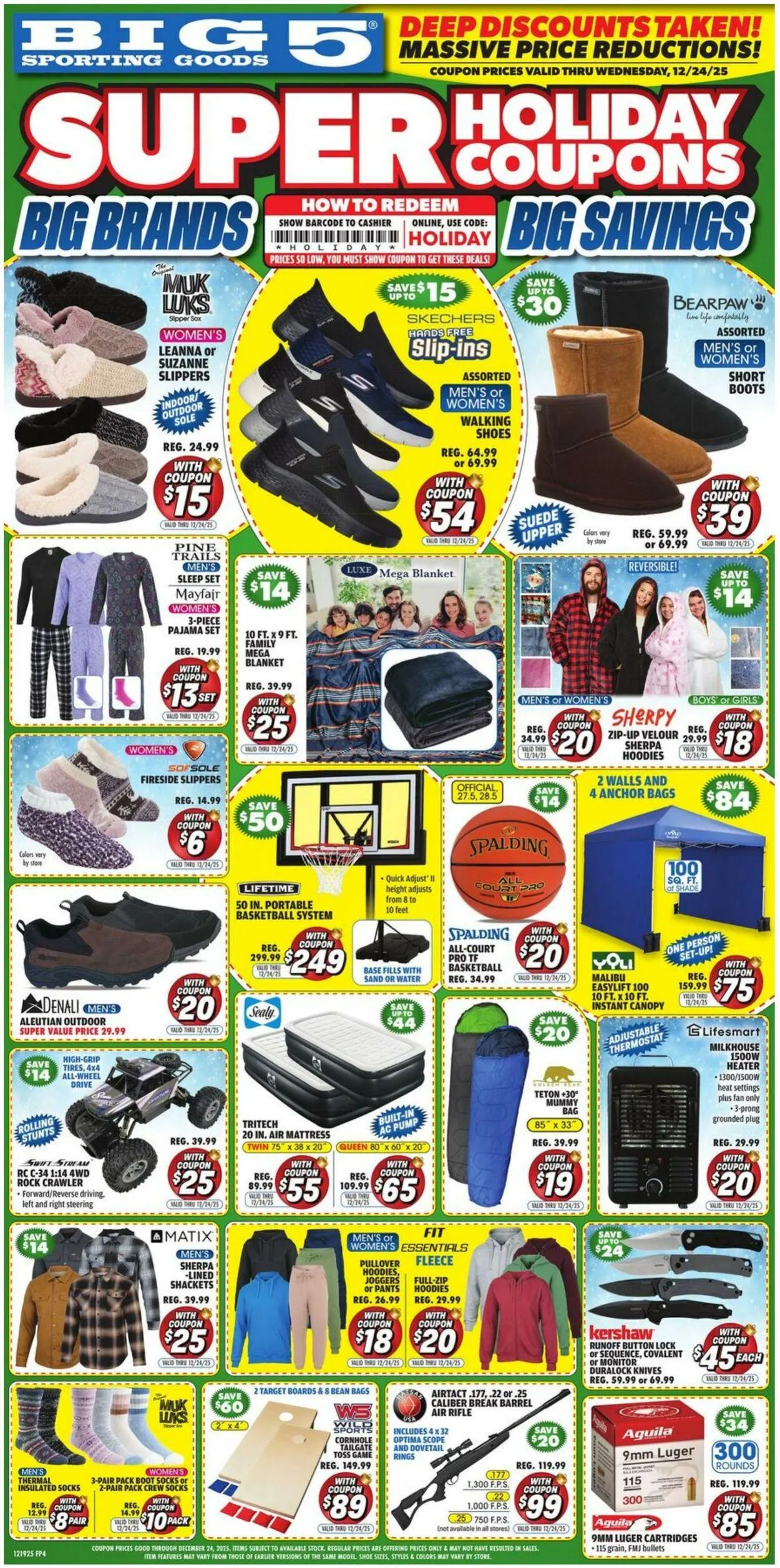 Catálogo de Big 5 Current weekly ad 19 de diciembre al 24 de diciembre 2025 - Página 1