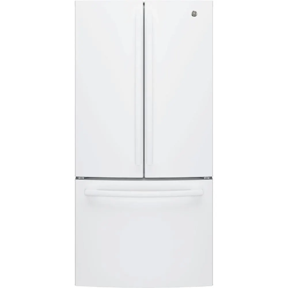 GE Appliances GNE25JGKWW 24.8 cu. ft. French Door Refrigerator - White