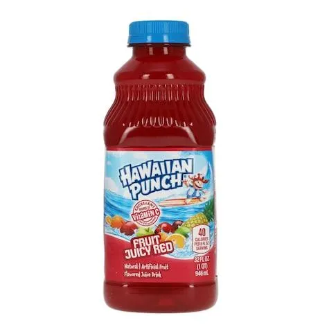 Hawaiian Punch Fruit Juicy Red Juice, 32-oz.
