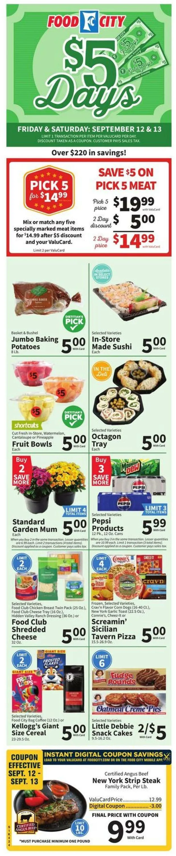 Food City Current weekly ad - 1