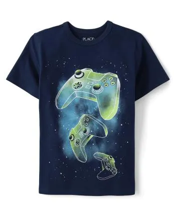 Boys Gamer Graphic Tee - tidal
